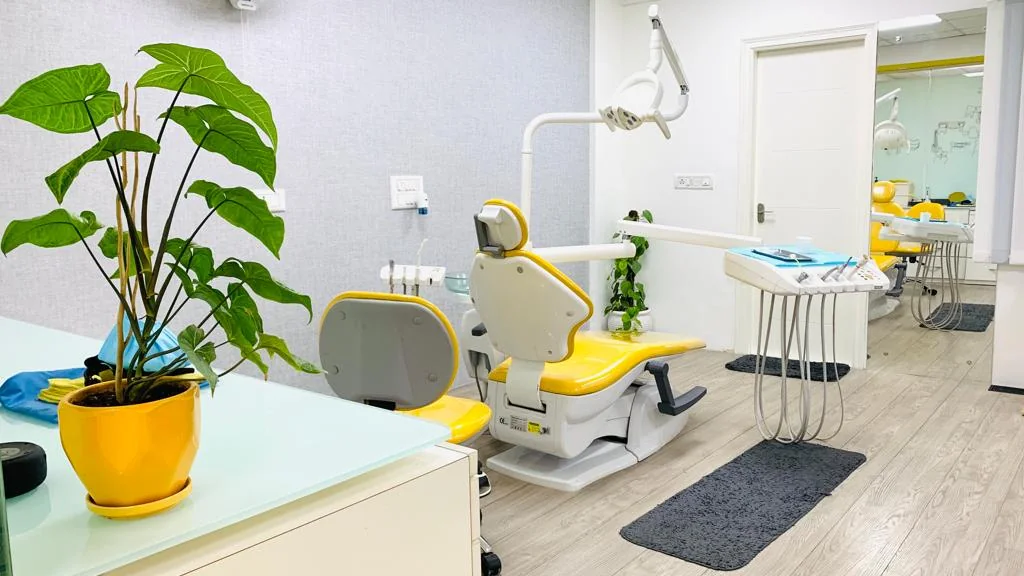 Spacious treatment area at DENTIN Multispeciality Dental Clinic & Implant Center, HSR Layout