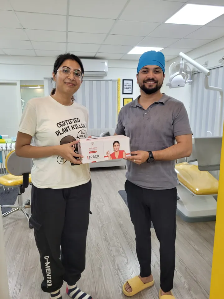 Clear aligners consultation at DENTIN